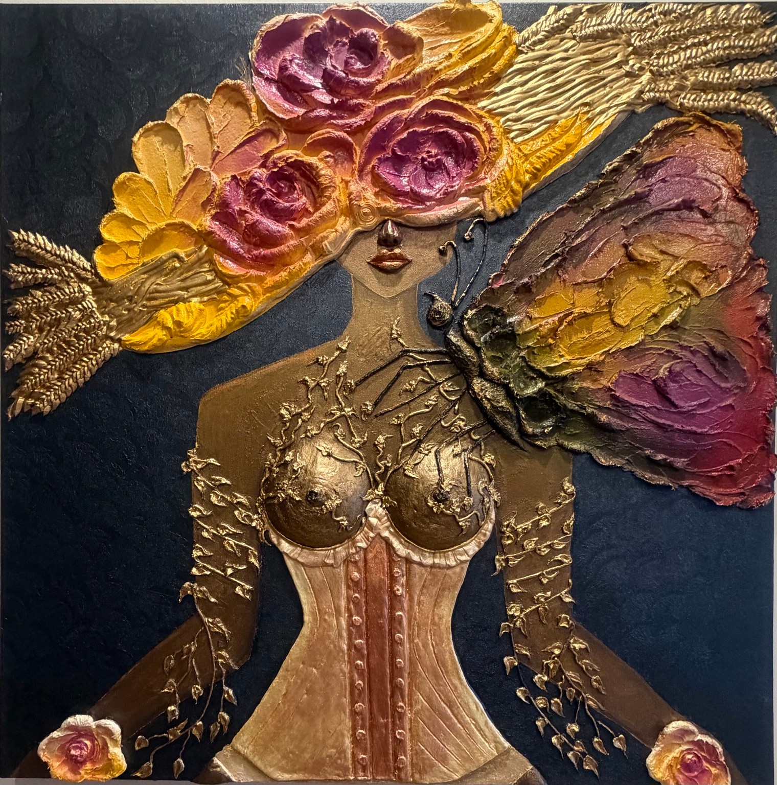 Symphony — AVUDAV ART by Gabriela, 80 × 100 cm
