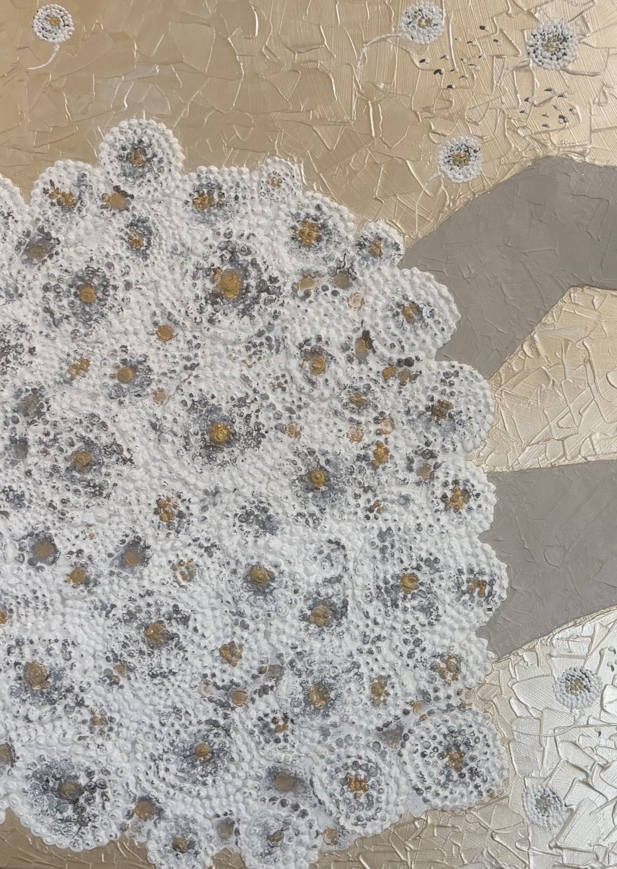 Dandelions — AVUDAV ART by Gabriela, 80 × 130 cm